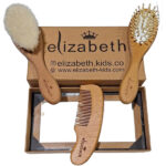 ست شانه و برس چوبی الیزابت Elizabeth