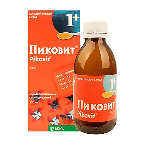 شربت اشتها آور پیکوویت Pikovit