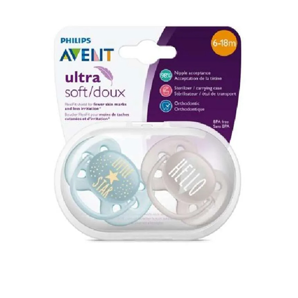 پستانک نوزاد ارتودنسی اونت 6-18 ماه Avent