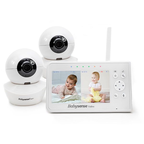 دوربین و مانیتور اتاق کودک بیبی سنس مدل baby sense v43